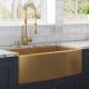 Single Bowl Kitchen Sink in Golden
